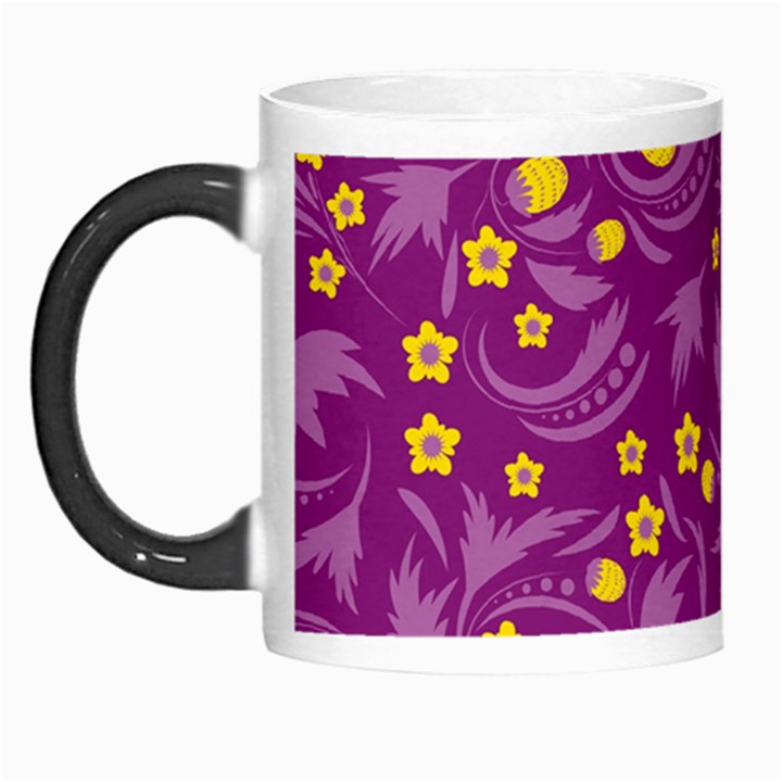 Folk flowers art pattern Floral abstract surface design  Seamless pattern Morph Mugs