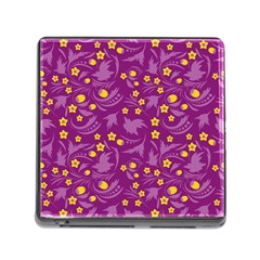 Folk Flowers Art Pattern Floral Abstract Surface Design  Seamless Pattern Memory Card Reader (square 5 Slot) by Eskimos