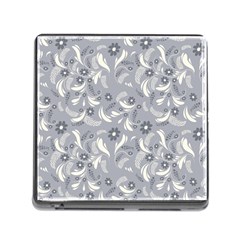 Folk Flowers Art Pattern Floral Abstract Surface Design  Seamless Pattern Memory Card Reader (square 5 Slot) by Eskimos