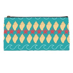 Starfish And Seashells  Sea Pencil Case by SychEva