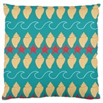 Starfish And Seashells  Sea Standard Flano Cushion Case (One Side) Front