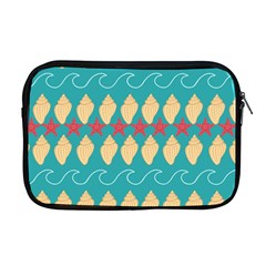 Starfish And Seashells  Sea Apple Macbook Pro 17  Zipper Case by SychEva