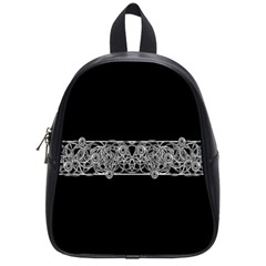 Derivation And Variations 4 School Bag (small) by dflcprintsclothing