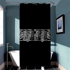 Derivation And Variations 4 Shower Curtain 36  X 72  (stall)  by dflcprintsclothing