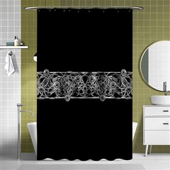 Derivation And Variations 4 Shower Curtain 48  X 72  (small)  by dflcprintsclothing