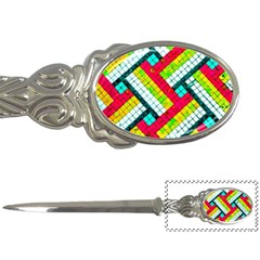 Pop Art Mosaic Letter Opener by essentialimage365