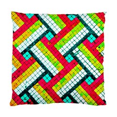 Pop Art Mosaic Standard Cushion Case (two Sides) by essentialimage365