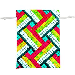 Pop Art Mosaic  Lightweight Drawstring Pouch (xl) by essentialimage365