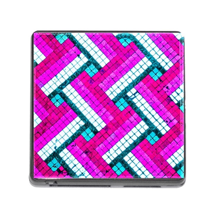 Pop Art Mosaic Memory Card Reader (Square 5 Slot)