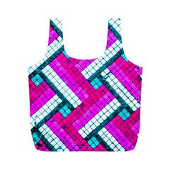 Pop Art Mosaic Full Print Recycle Bag (m)