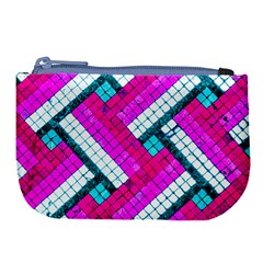 Pop Art Mosaic Large Coin Purse