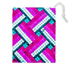 Pop Art Mosaic Drawstring Pouch (4xl) by essentialimage365