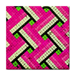 Pop Art Mosaic Tile Coaster by essentialimage365