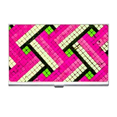 Pop Art Mosaic Business Card Holder by essentialimage365