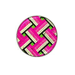 Pop Art Mosaic Hat Clip Ball Marker (4 Pack) by essentialimage365