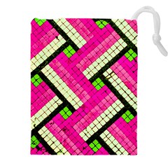 Pop Art Mosaic Drawstring Pouch (5xl) by essentialimage365