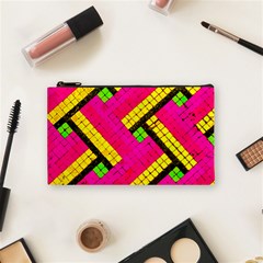 Pop Art Mosaic Cosmetic Bag (small) by essentialimage365