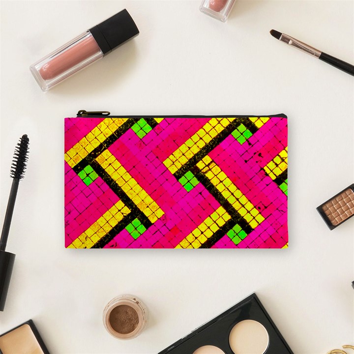 Pop Art Mosaic Cosmetic Bag (Small)