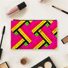 Pop Art Mosaic Cosmetic Bag (medium) by essentialimage365