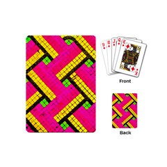 Pop Art Mosaic Playing Cards Single Design (mini) by essentialimage365