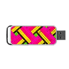 Pop Art Mosaic Portable Usb Flash (one Side) by essentialimage365