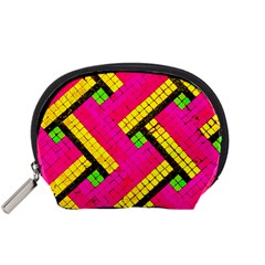 Pop Art Mosaic Accessory Pouch (small) by essentialimage365