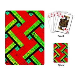 Pop Art Mosaic Playing Cards Single Design (rectangle) by essentialimage365