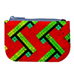 Pop Art Mosaic Large Coin Purse by essentialimage365