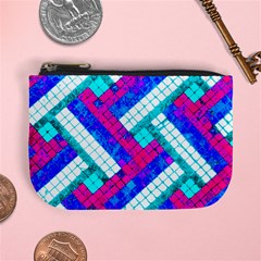 Pop Art Mosaic Mini Coin Purse by essentialimage365