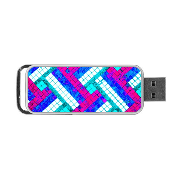 Pop Art Mosaic Portable USB Flash (Two Sides)