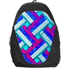 Pop Art Mosaic Backpack Bag by essentialimage365