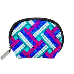 Pop Art Mosaic Accessory Pouch (small) by essentialimage365