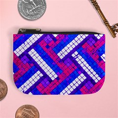 Pop Art Mosaic Mini Coin Purse by essentialimage365