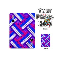 Pop Art Mosaic Playing Cards 54 Designs (mini) by essentialimage365