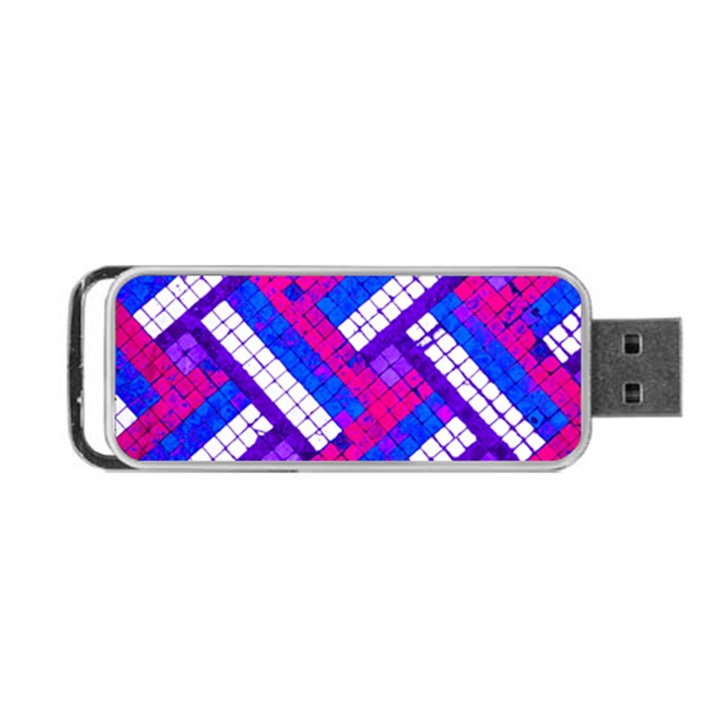 Pop Art Mosaic Portable USB Flash (Two Sides)