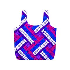 Pop Art Mosaic Full Print Recycle Bag (s) by essentialimage365