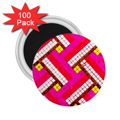 Pop Art Mosaic 2 25  Magnets (100 Pack)  by essentialimage365