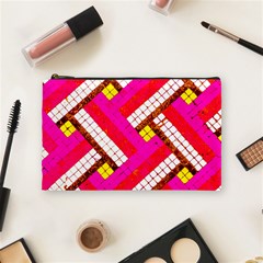 Pop Art Mosaic Cosmetic Bag (medium) by essentialimage365