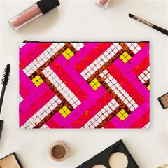 Pop Art Mosaic Cosmetic Bag (large) by essentialimage365