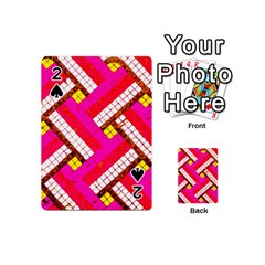 Pop Art Mosaic Playing Cards 54 Designs (mini) by essentialimage365