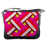 Pop Art Mosaic Messenger Bag Front