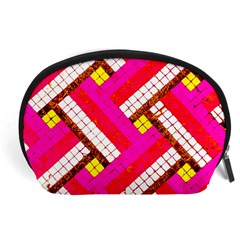 Pop Art Mosaic Accessory Pouch (large) by essentialimage365