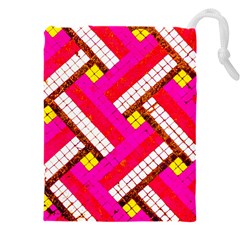 Pop Art Mosaic Drawstring Pouch (5xl) by essentialimage365