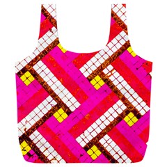 Pop Art Mosaic Full Print Recycle Bag (xxl) by essentialimage365