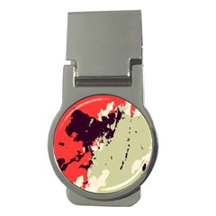 Abstract Colorful Pattern Money Clips (round)  by AlphaOmega