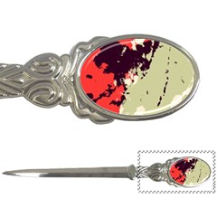 Abstract Colorful Pattern Letter Opener