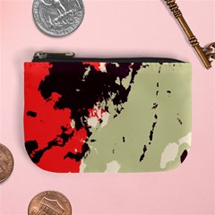 Abstract Colorful Pattern Mini Coin Purse by AlphaOmega