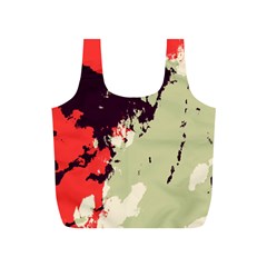 Abstract Colorful Pattern Full Print Recycle Bag (s) by AlphaOmega