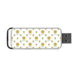 Uruguay Symbol Motif Pattern Portable USB Flash (One Side) Front