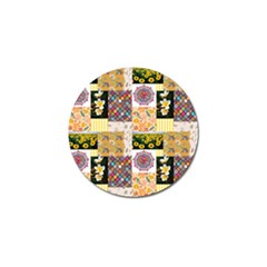 Yellow Aesthetics Golf Ball Marker (10 Pack) by designsbymallika